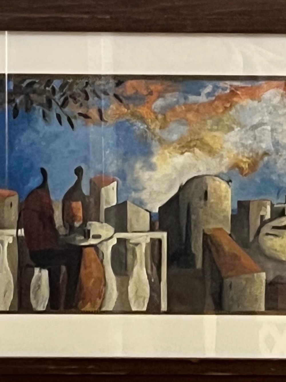 European,Middle Eastern, Greek Village, Abstract Romantic Couple, Vintage ,